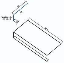 Okapnik prosty 40°